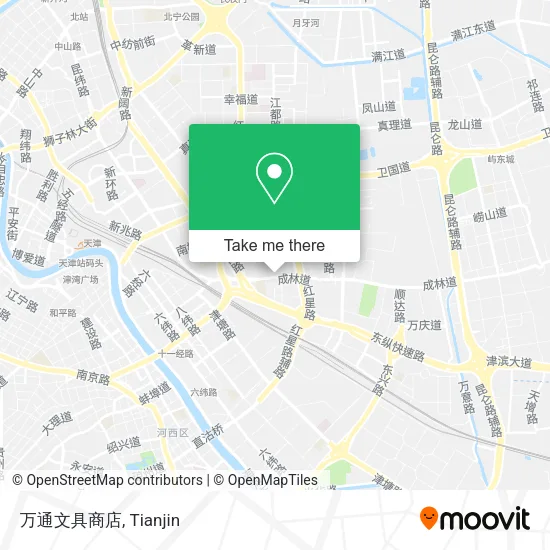 万通文具商店 map