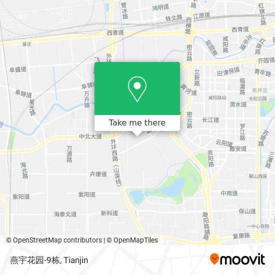 燕宇花园-9栋 map