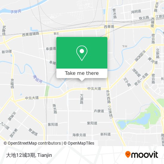 大地12城3期 map