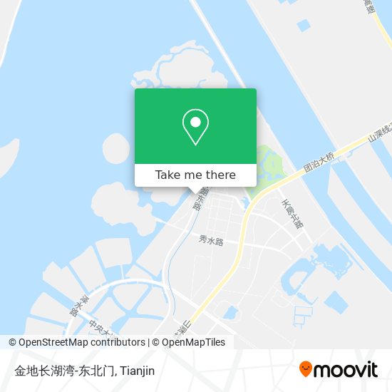 金地长湖湾-东北门 map