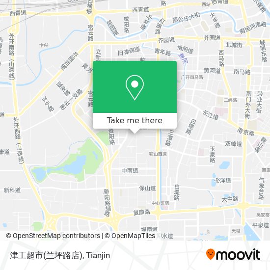 津工超市(兰坪路店) map