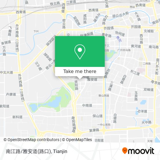 南江路/雅安道(路口) map