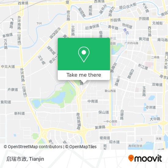 启瑞市政 map