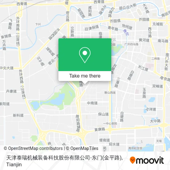 天津泰瑞机械装备科技股份有限公司-东门(金平路) map
