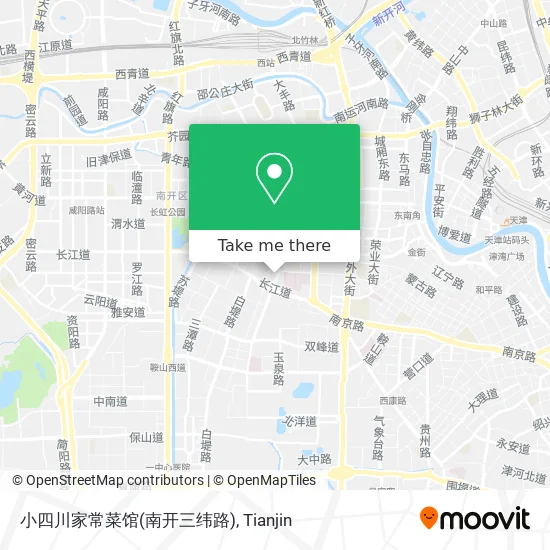 小四川家常菜馆(南开三纬路) map