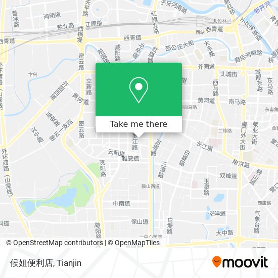 候姐便利店 map