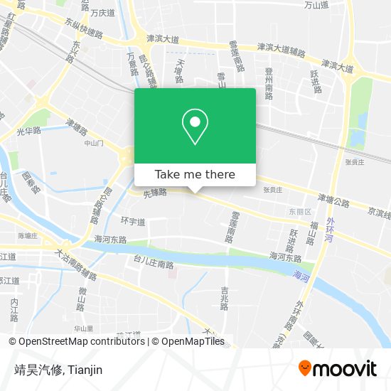 靖昊汽修 map