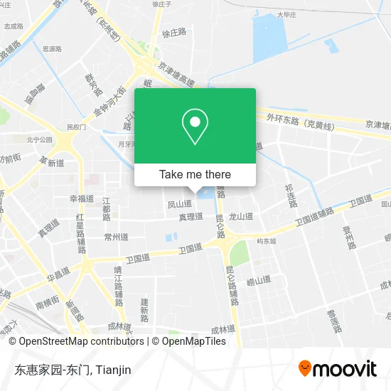 东惠家园-东门 map