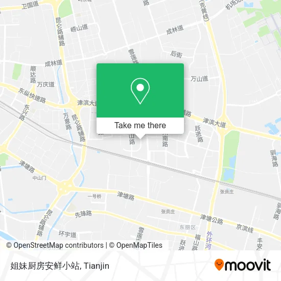 姐妹厨房安鲜小站 map