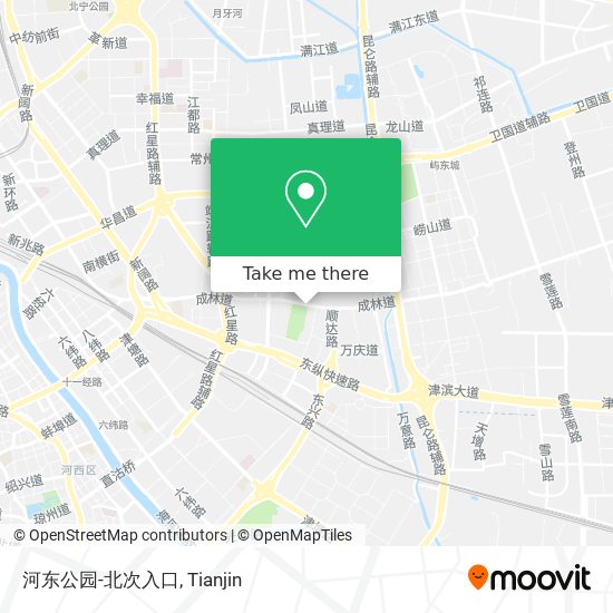 河东公园-北次入口 map