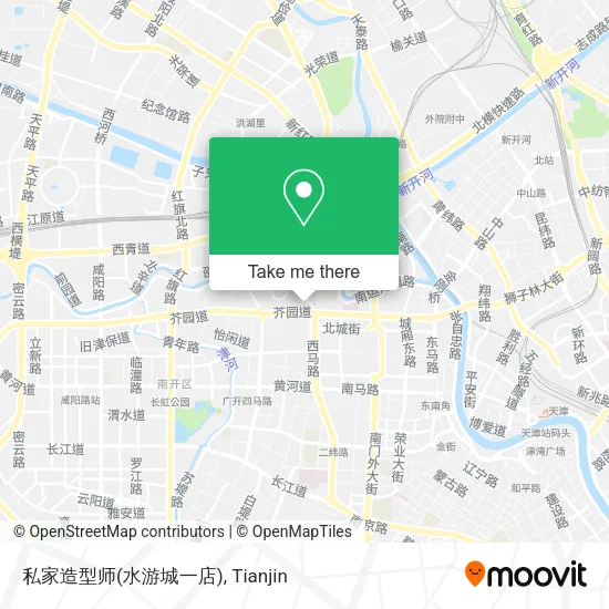 私家造型师(水游城一店) map