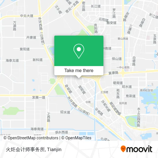 火炬会计师事务所 map