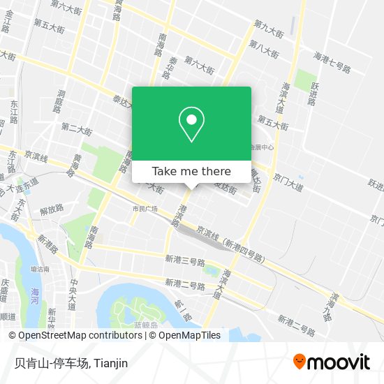 贝肯山-停车场 map