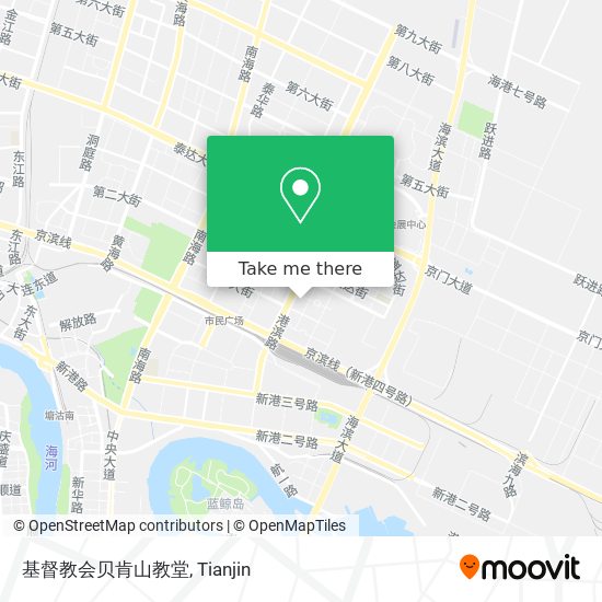 基督教会贝肯山教堂 map