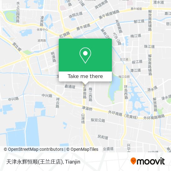天津永辉恒顺(王兰庄店) map