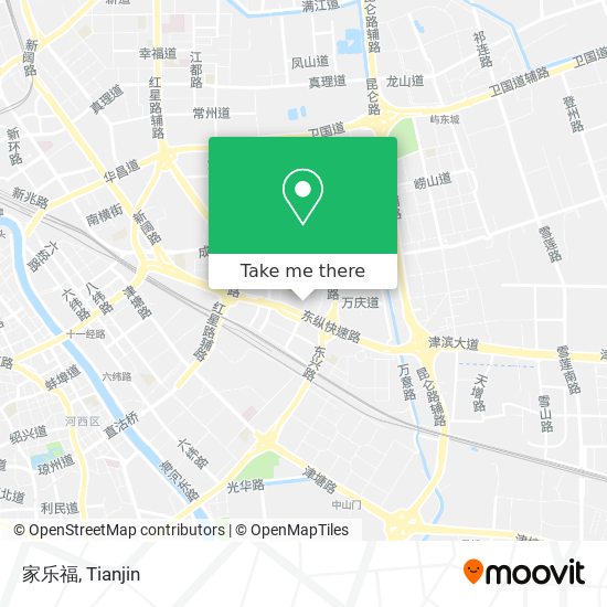 家乐福 map
