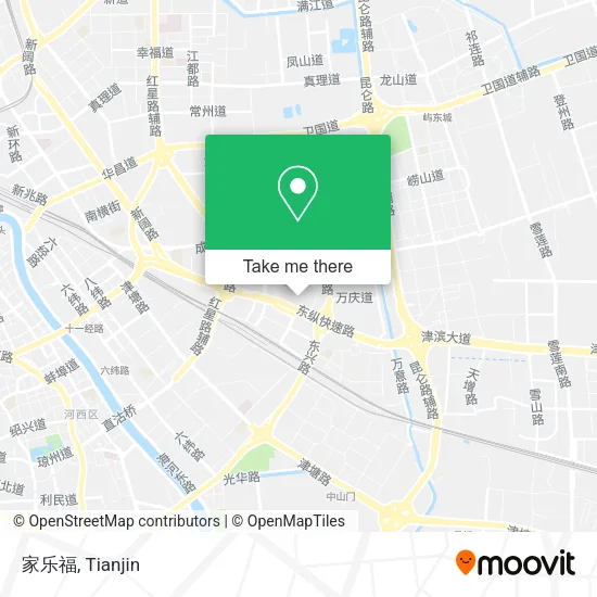 家乐福 map