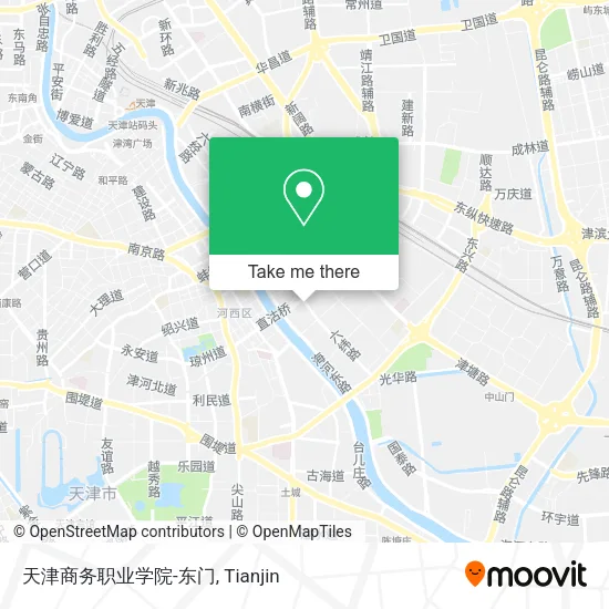 天津商务职业学院-东门 map