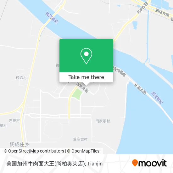 美国加州牛肉面大王(尚柏奥莱店) map