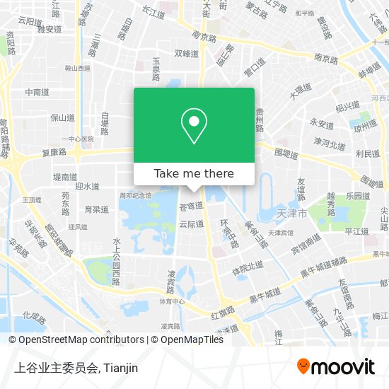上谷业主委员会 map