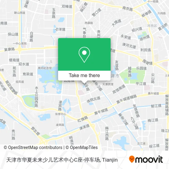 天津市华夏未来少儿艺术中心C座-停车场 map