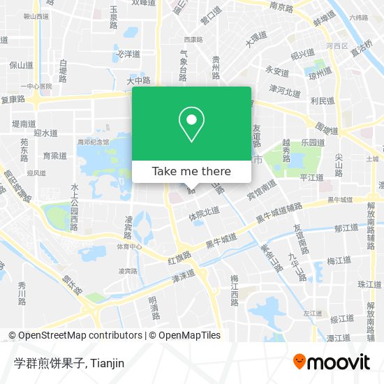 学群煎饼果子 map