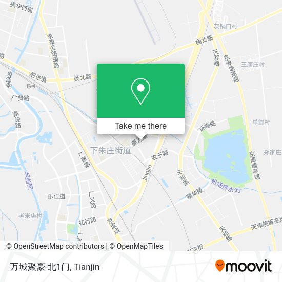 万城聚豪-北1门 map