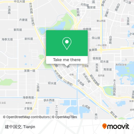 建中国交 map