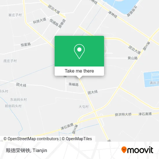 顺德荣钢铁 map