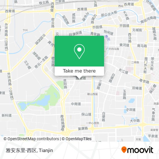 雅安东里-西区 map