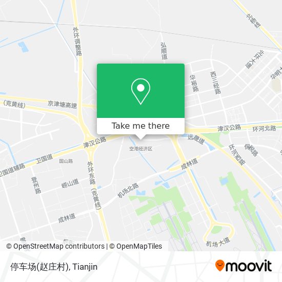 停车场(赵庄村) map