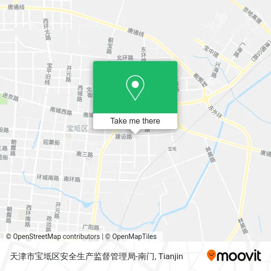天津市宝坻区安全生产监督管理局-南门 map