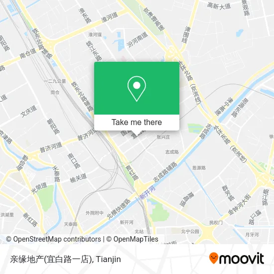 亲缘地产(宜白路一店) map