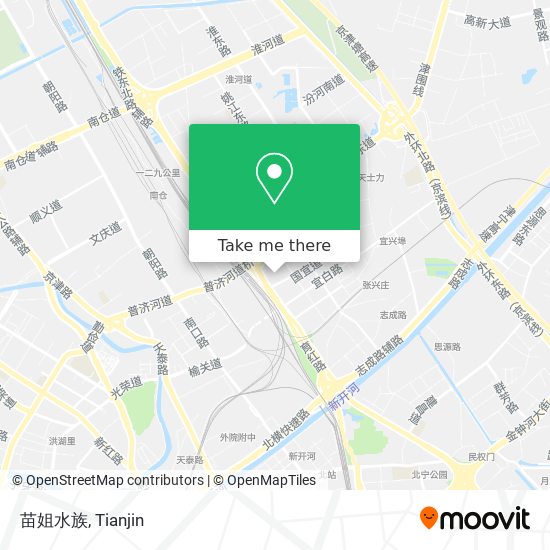 苗姐水族 map