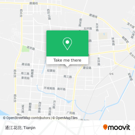 通江花坊 map