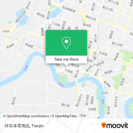 祥实体育用品 map