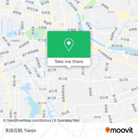 美国百朗 map