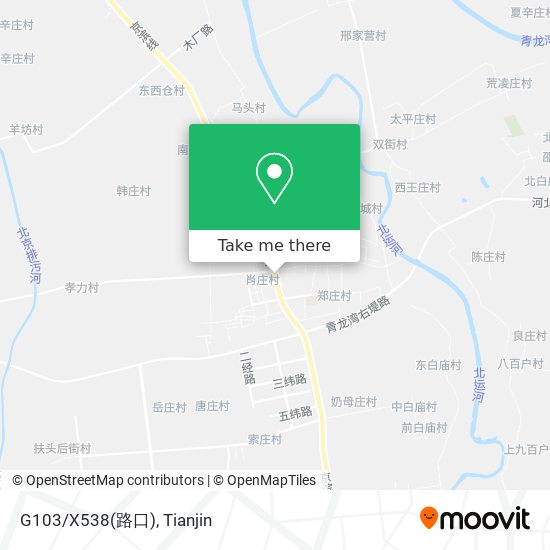 G103/X538(路口) map