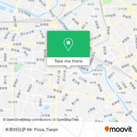 米斯特比萨 Mr. Pizza map