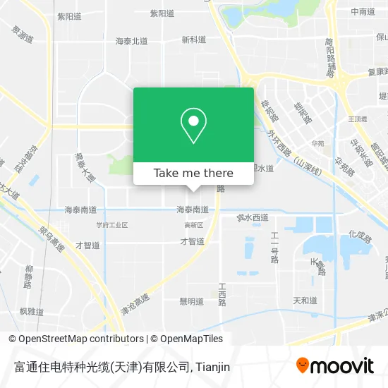 富通住电特种光缆(天津)有限公司 map