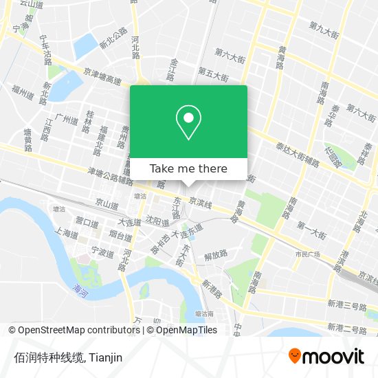 佰润特种线缆 map