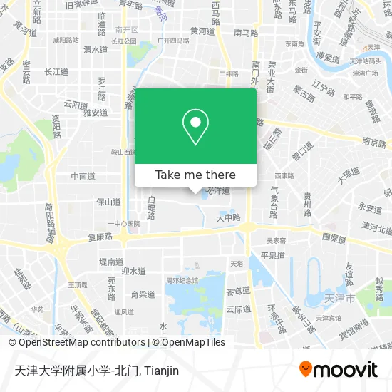天津大学附属小学-北门 map