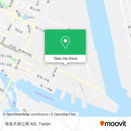 海港天保公寓-A区 map