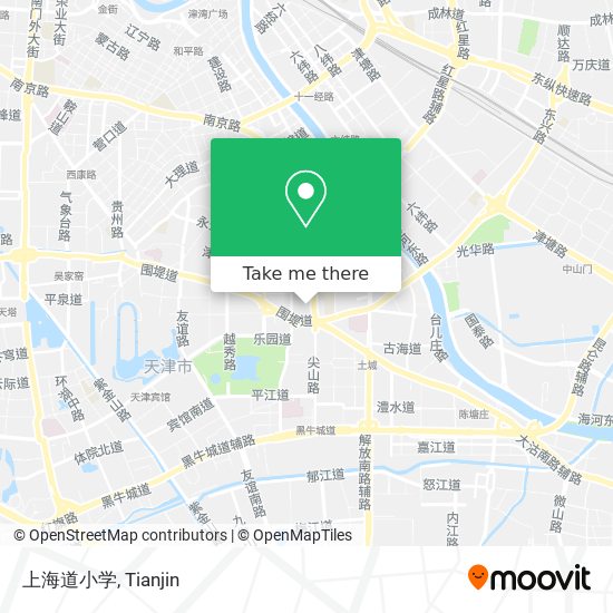 上海道小学 map