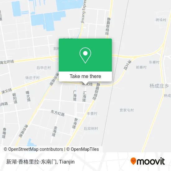 新湖·香格里拉-东南门 map
