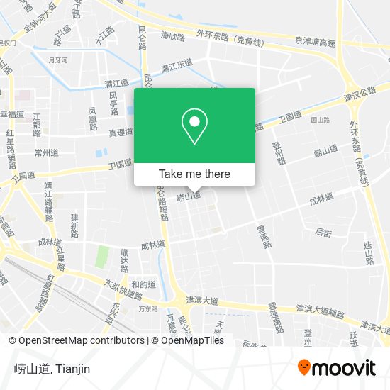 崂山道 map