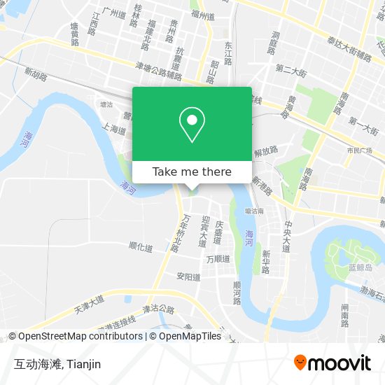 互动海滩 map