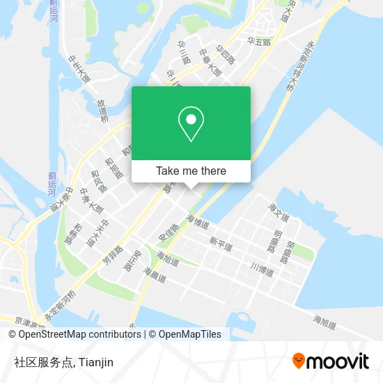 社区服务点 map