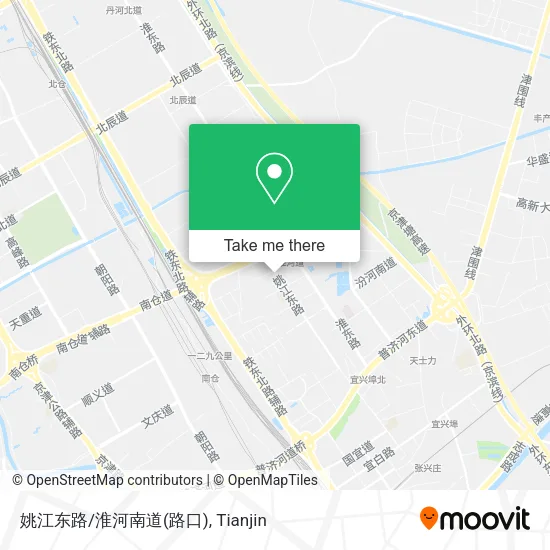 姚江东路/淮河南道(路口) map