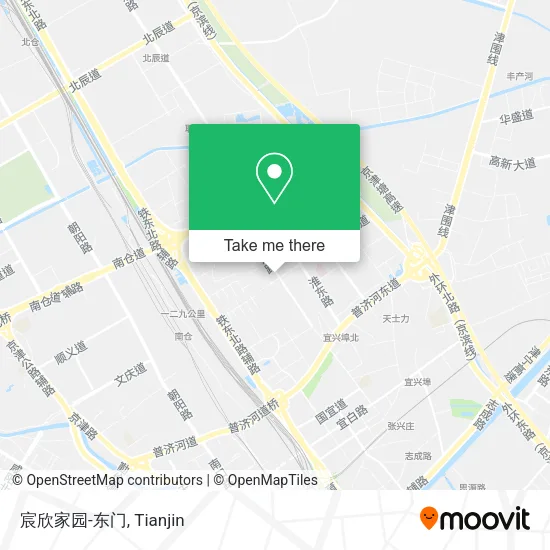 宸欣家园-东门 map